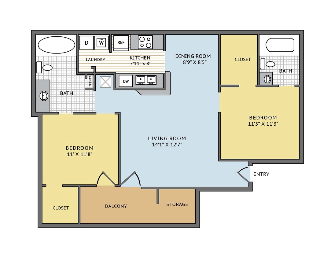 Floor Plan - Adams