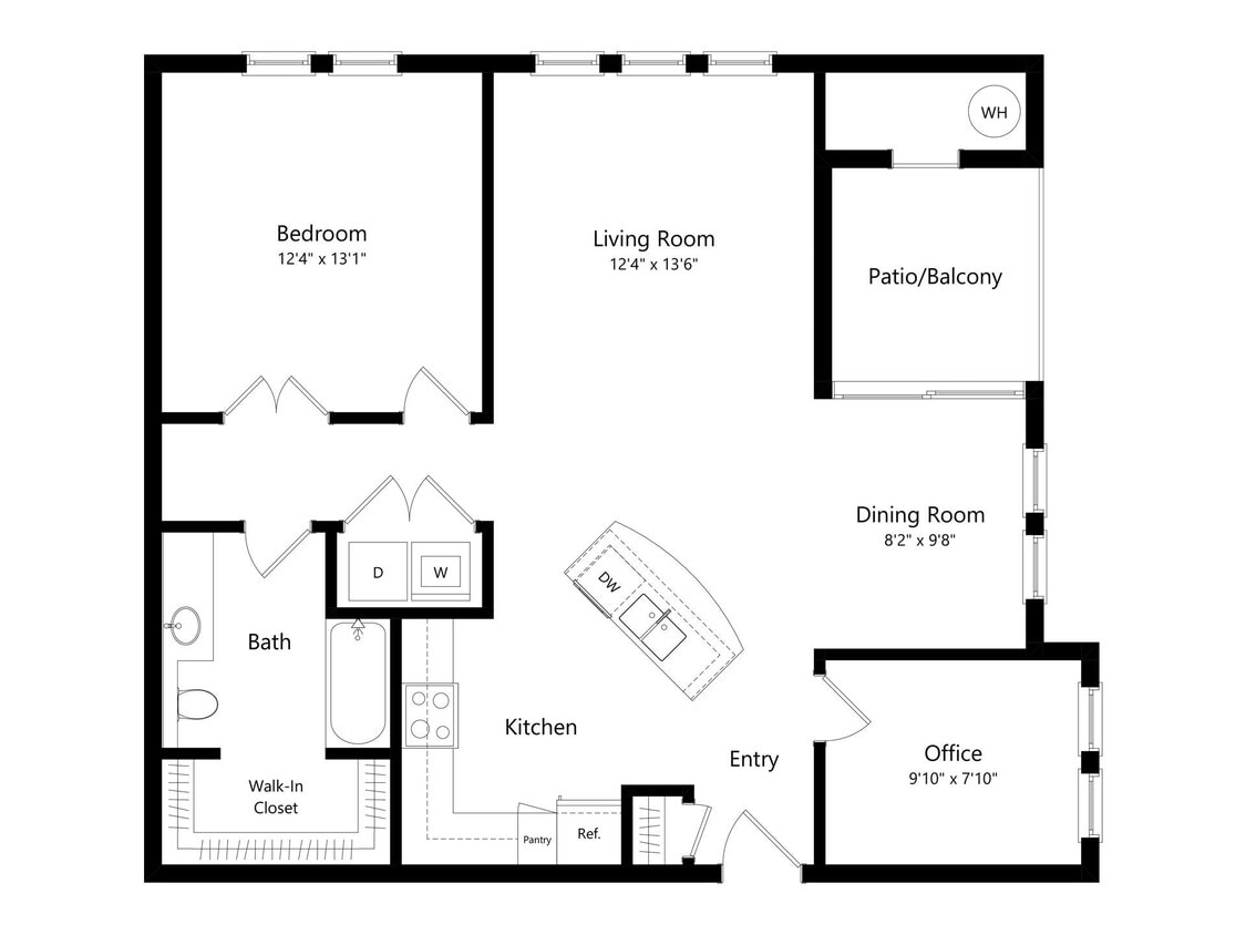 Floor Plan - Steamboat Renovated
