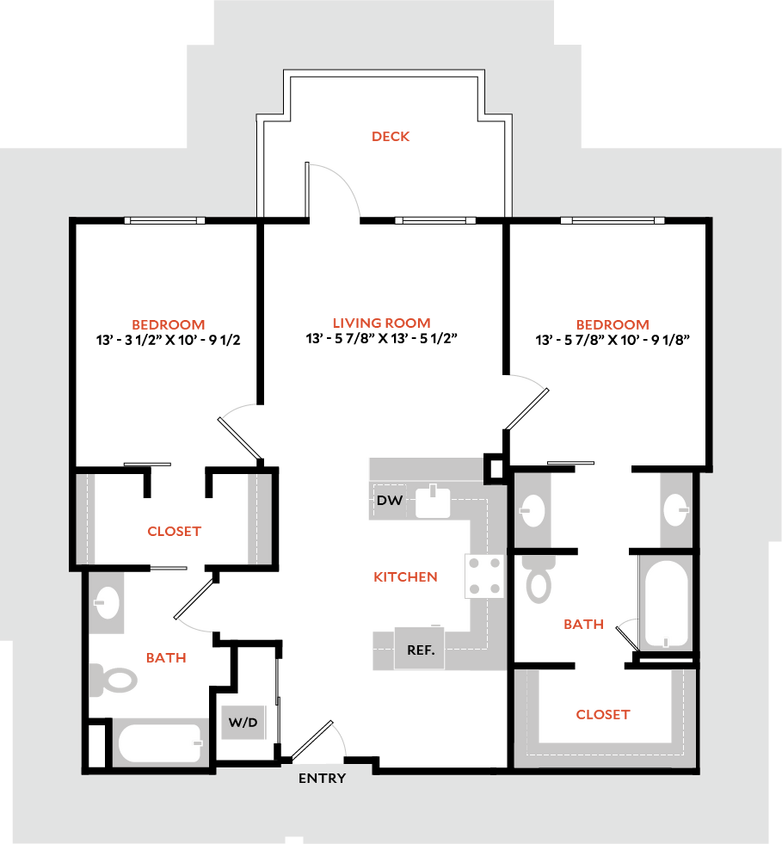 Floor Plan - Plan 2E