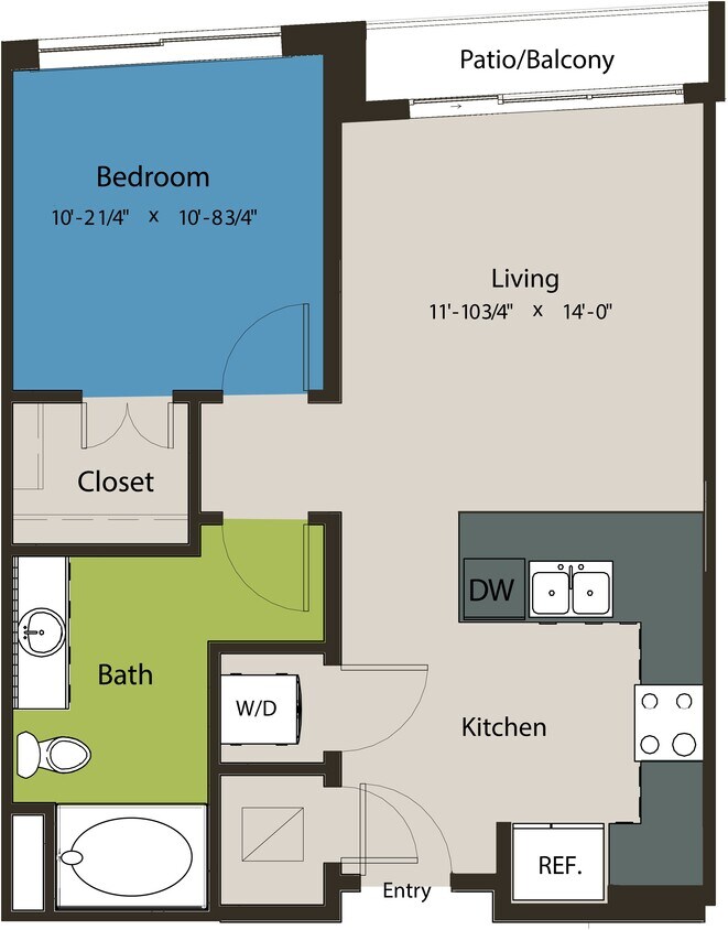Floor Plan - 1A