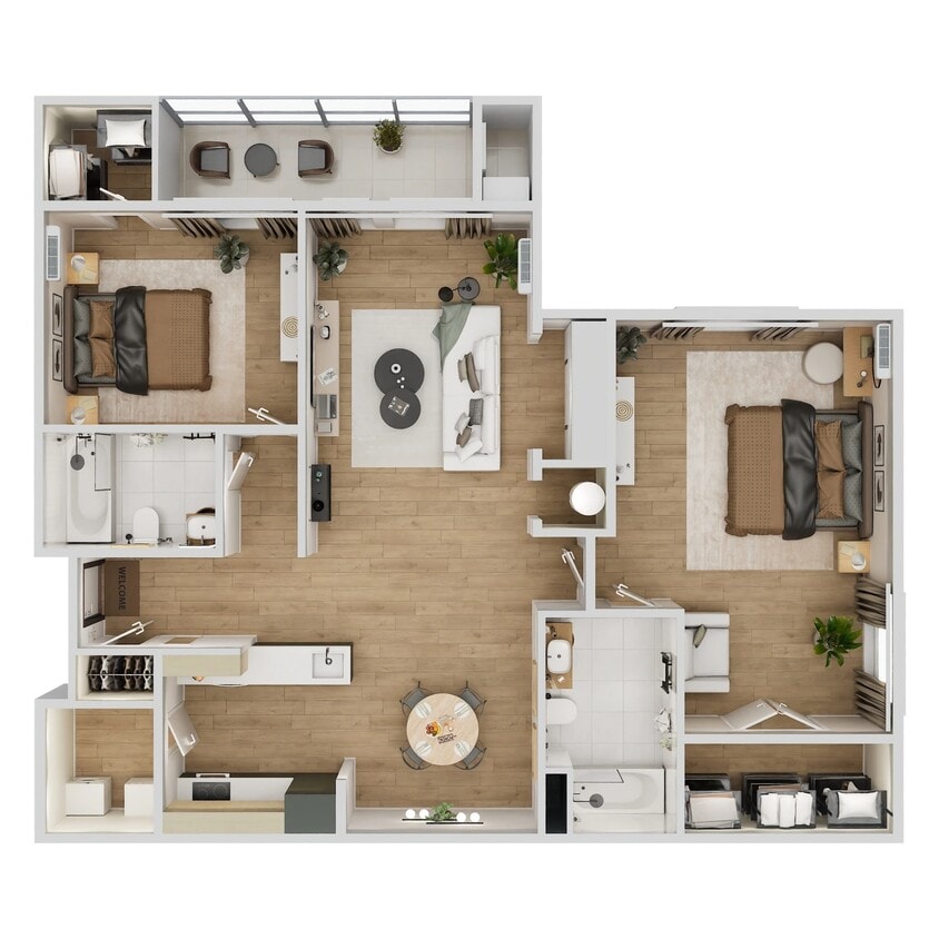 Floor Plan - The Natchez