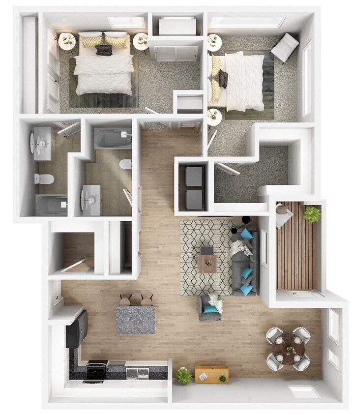 Floor Plan - Bellevue
