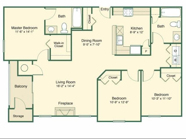 Floor Plan - Stetson