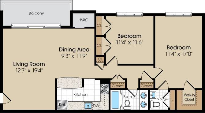 Floor Plan - Model 2A