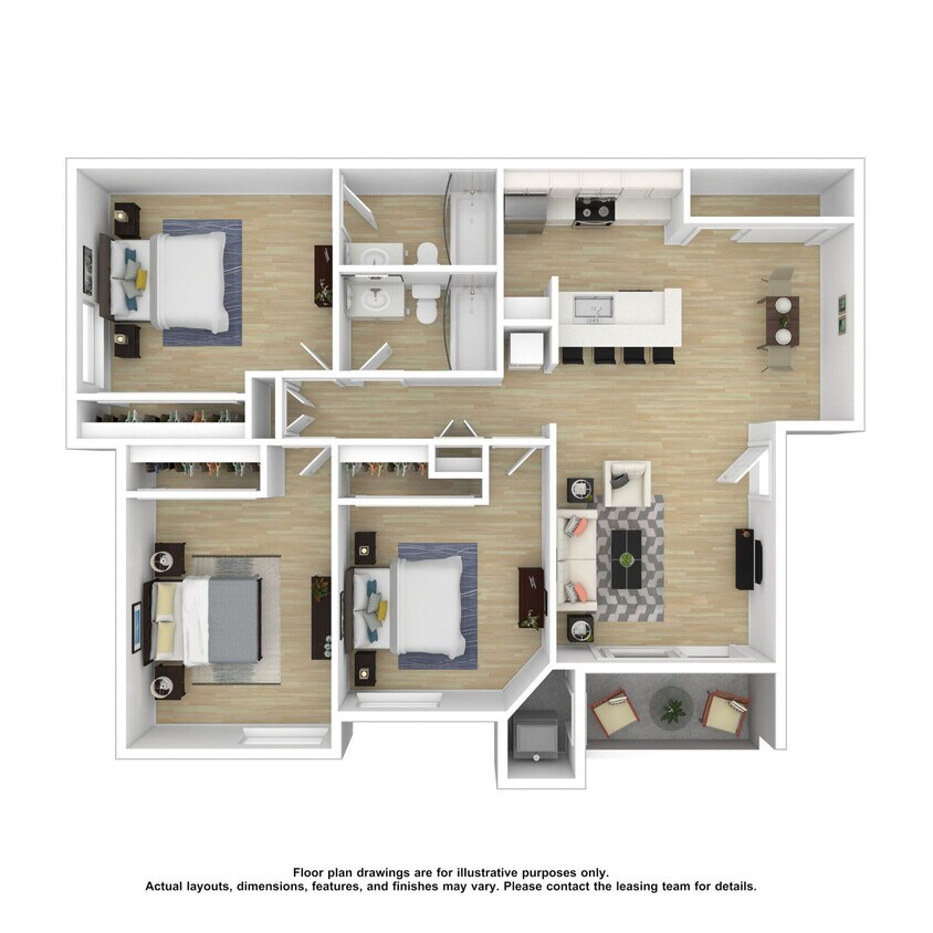 Floor Plan - 3x2