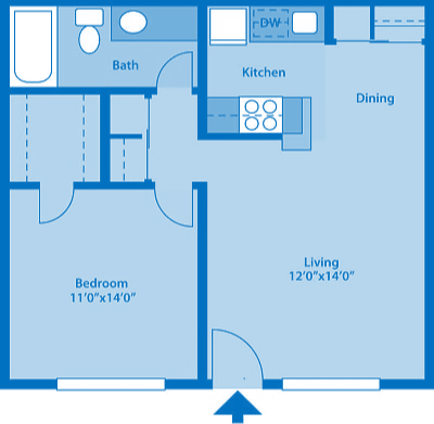 Floor Plan - 1A | The Cove