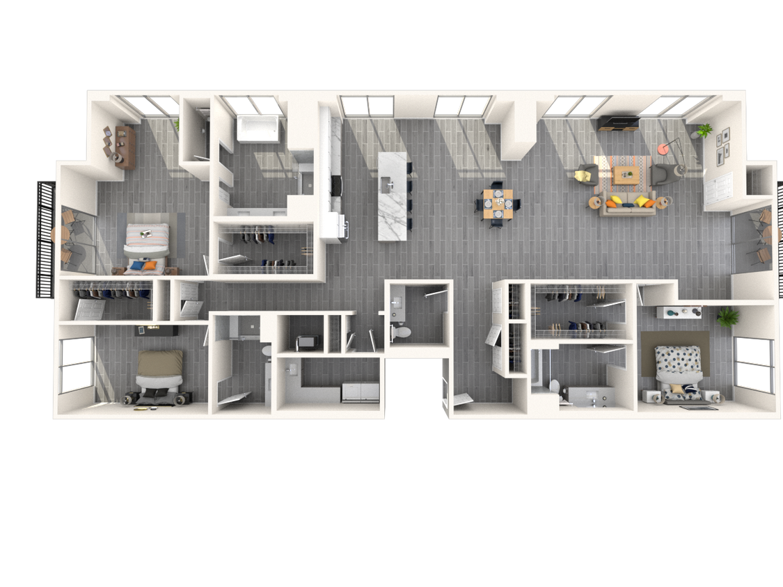 Floor Plan - CN1 - Penthouse North Residence