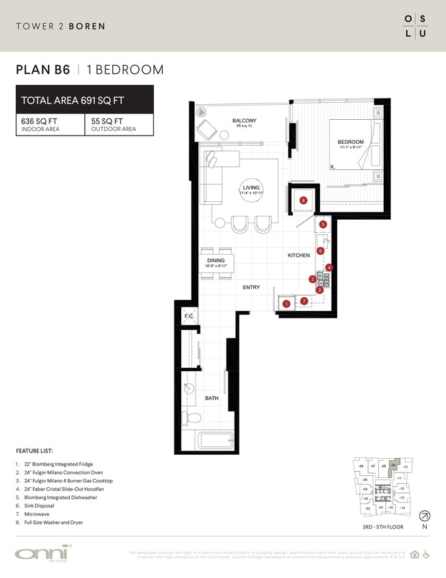 Floor Plan - Boren B6