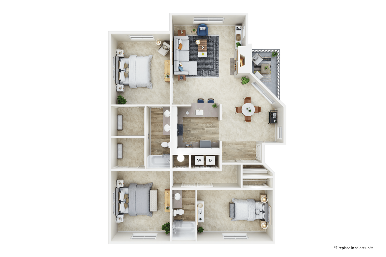 Floor Plan - 3X2