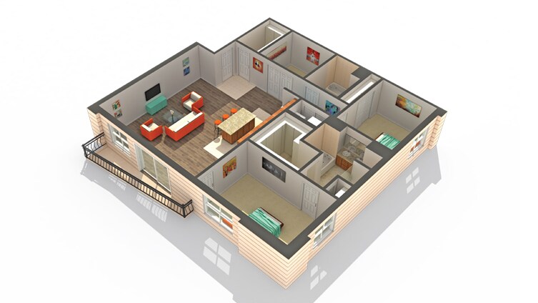Floor Plan - Eames w/ Den