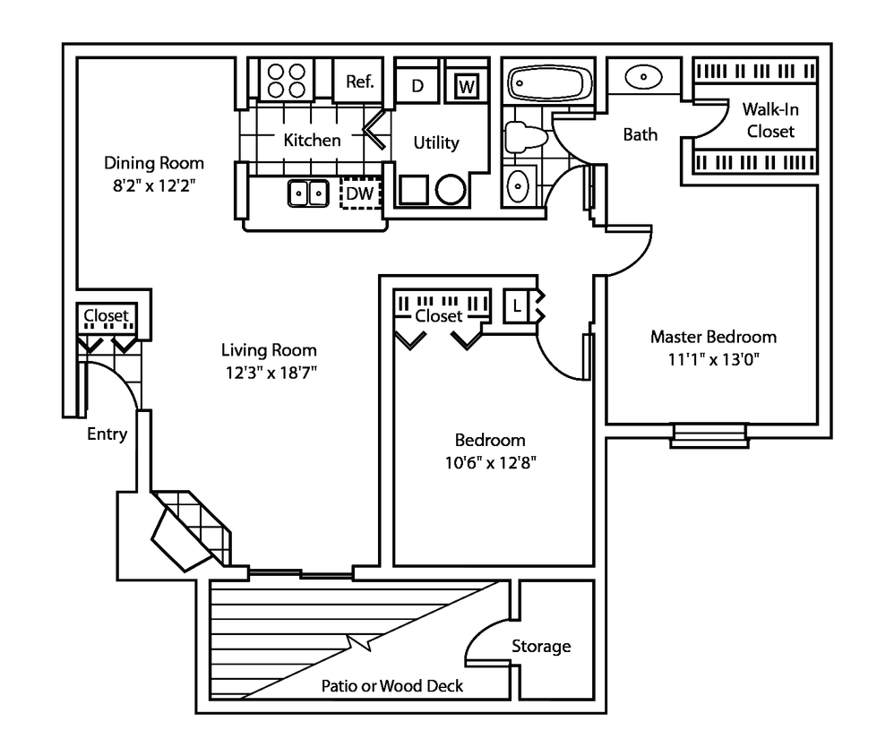 Floor Plan - Woodlark I