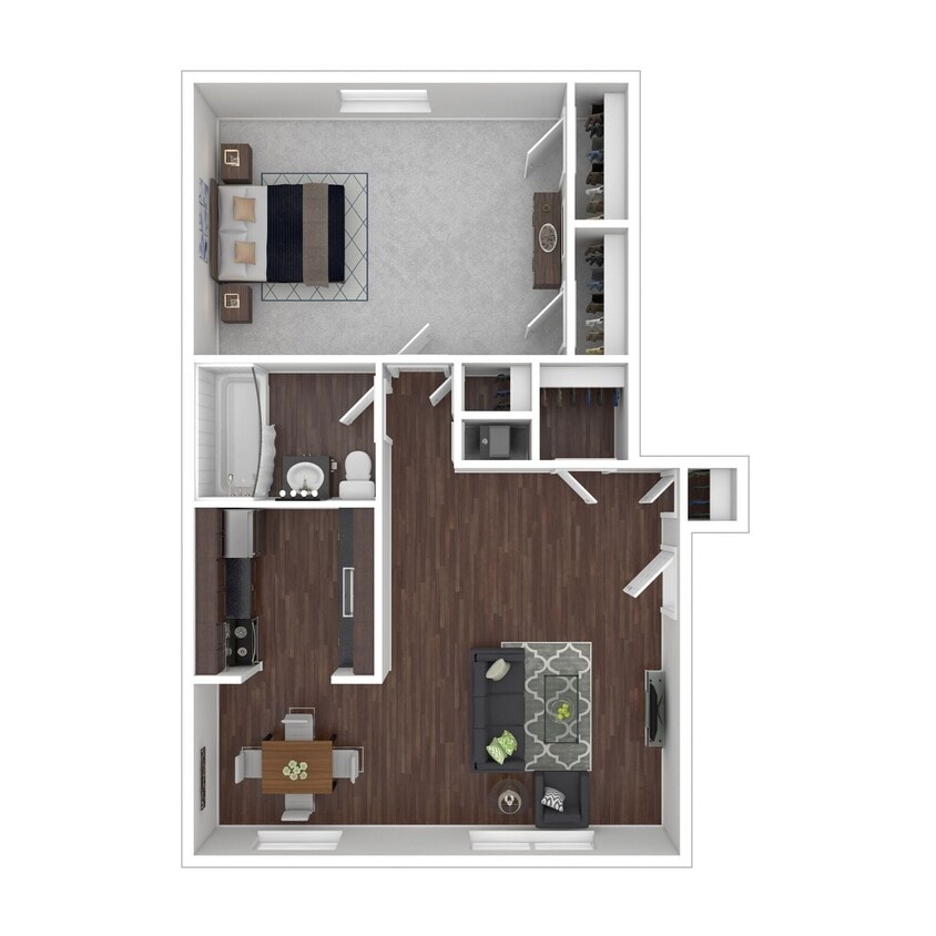 Floor Plan - Franklin/Jefferson: Stealth
