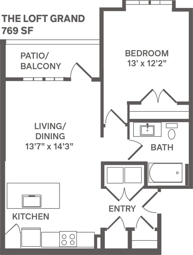 Floor Plan - Loft Grand (A2A)