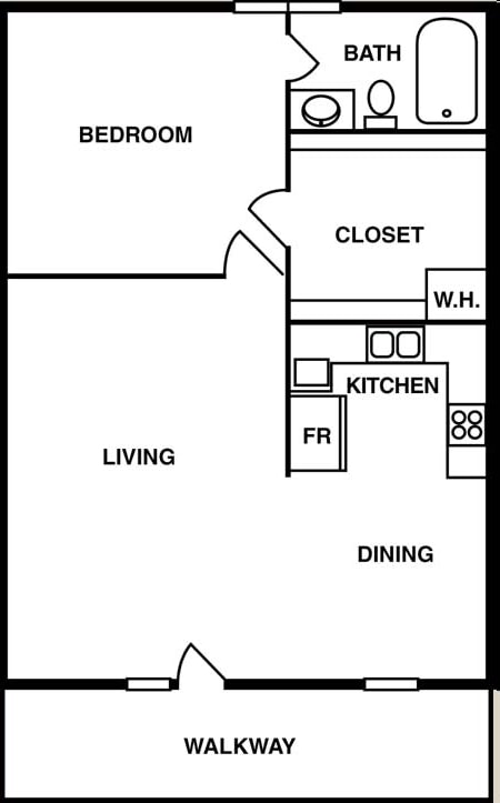 1BR/1BA - Mullholland