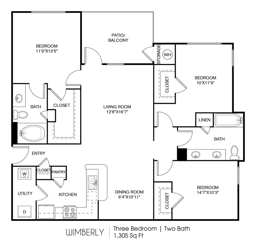 Floor Plan - C1 - Wimberly