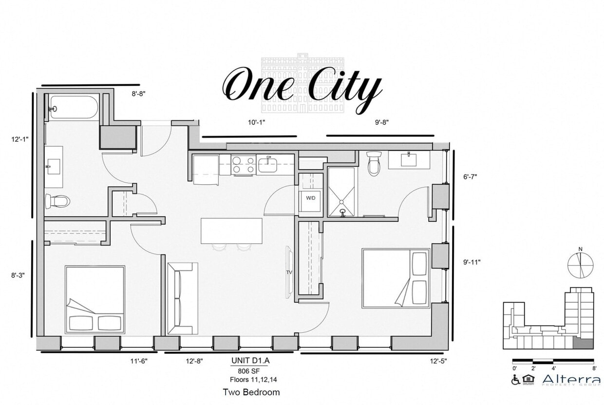 Floor Plan - Residence - D1.A 