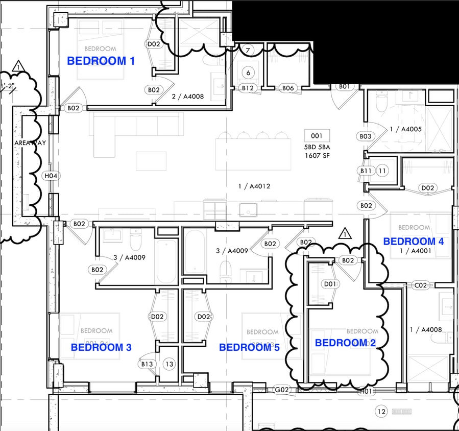 Floor Plan - TAKOMA DC | Furnished | Utilities Included | Sh...