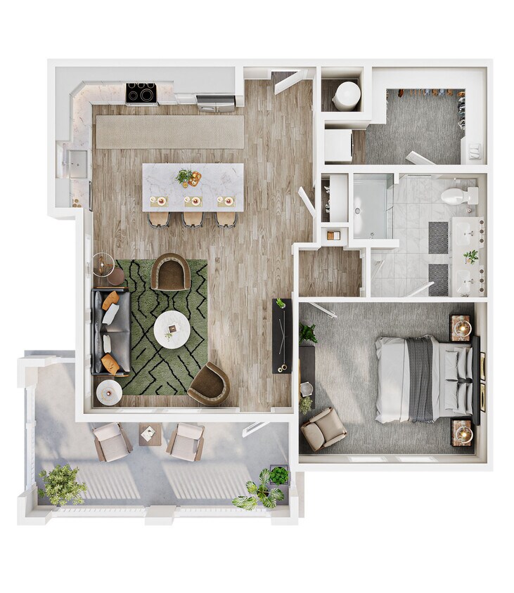 Floor Plan - Apartment - A1
