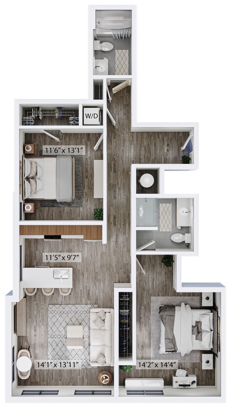 Floor Plan - LUNAR