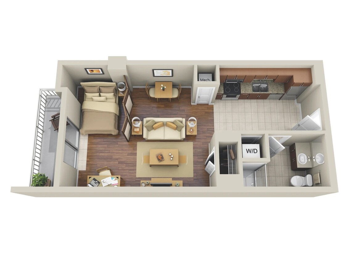Floor Plan - ST2 - Renovated