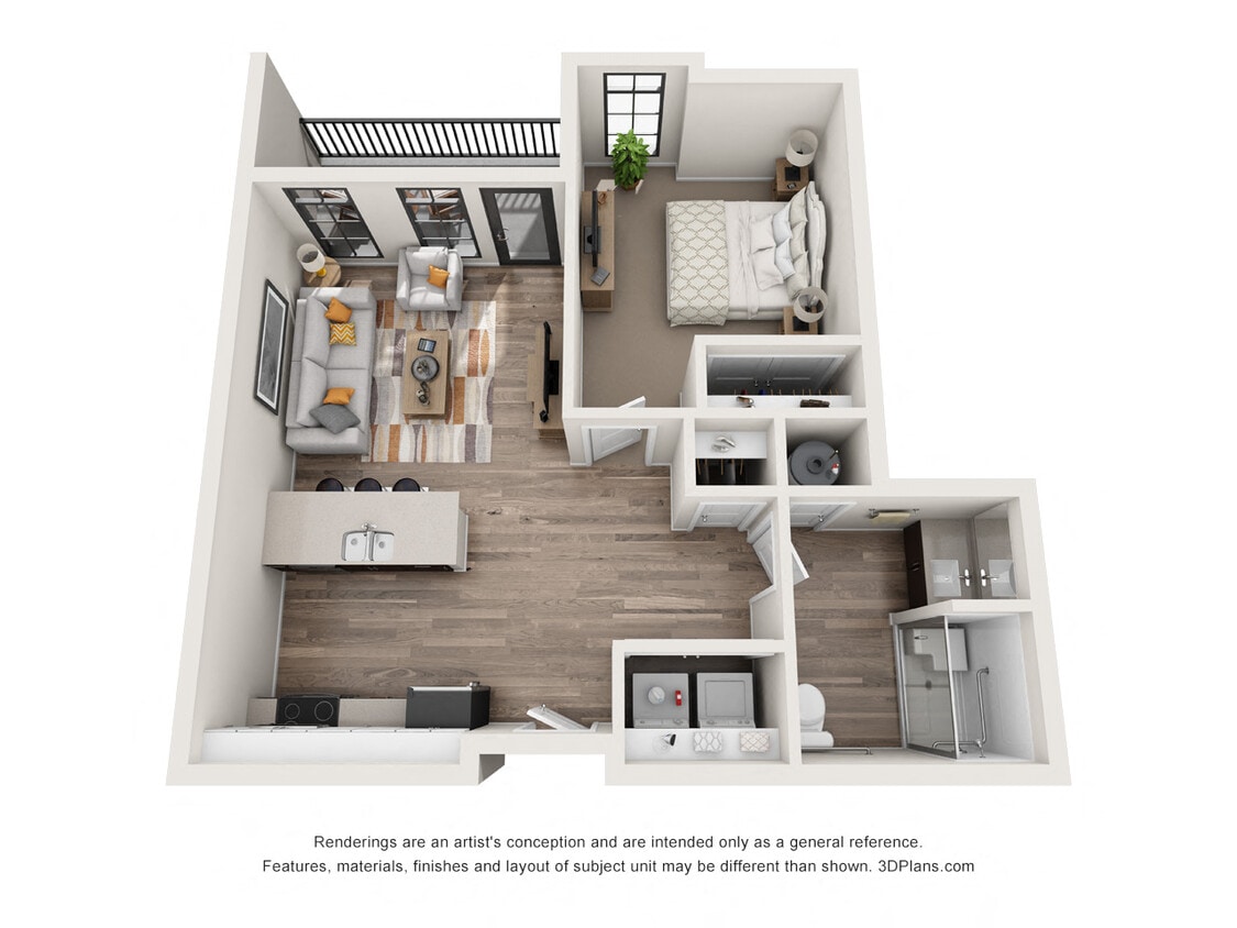 Floor Plan - 1A 5 ADA