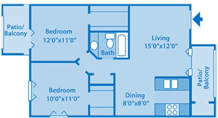 Floor Plan - Model E