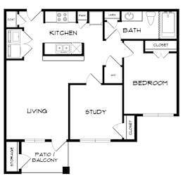 Floor Plan - A3 - Harbor Shores II