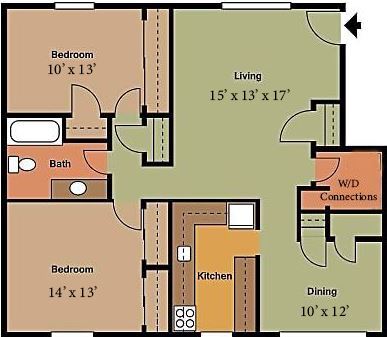 Floor Plan - THE HAWTHORNE