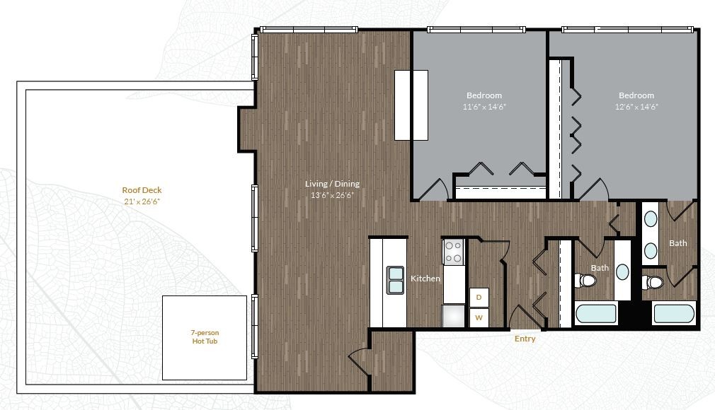 Floor Plan - Penthouse 2