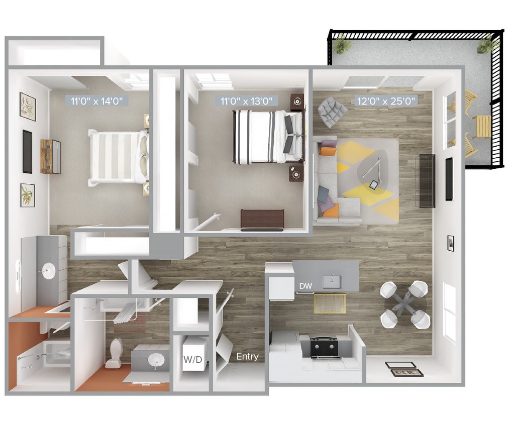 Floor Plan - B4-1020-2