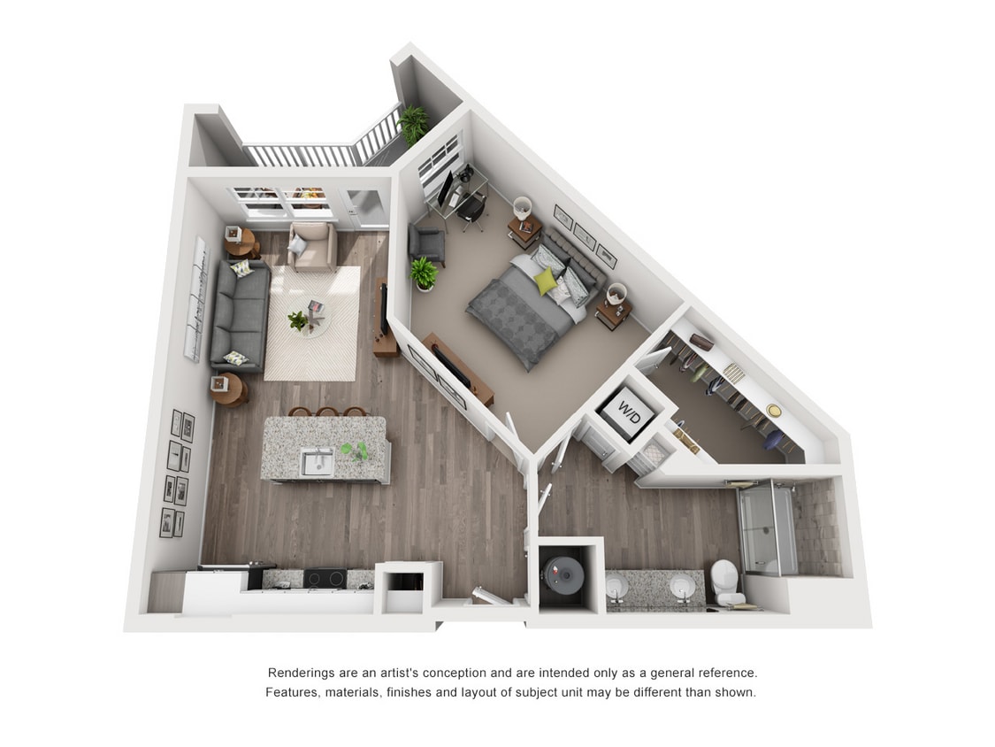 Isla Antigua_1br1ba_a2.jpg - A3 - Monica - One Bedroom, One Bathroom