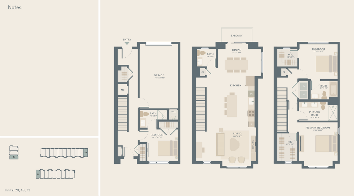 Floor Plan - Townhouse C