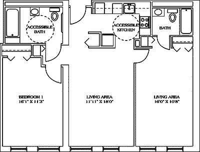 Floor Plan - The Harvard BF
