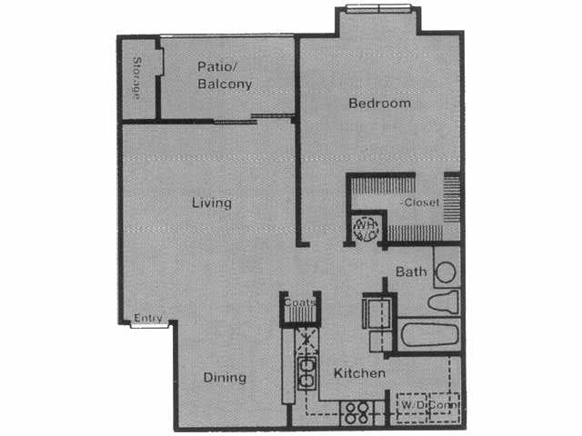1BR/1BA - 1L1 - 1 Bdrm, 1 Bath-LARGE