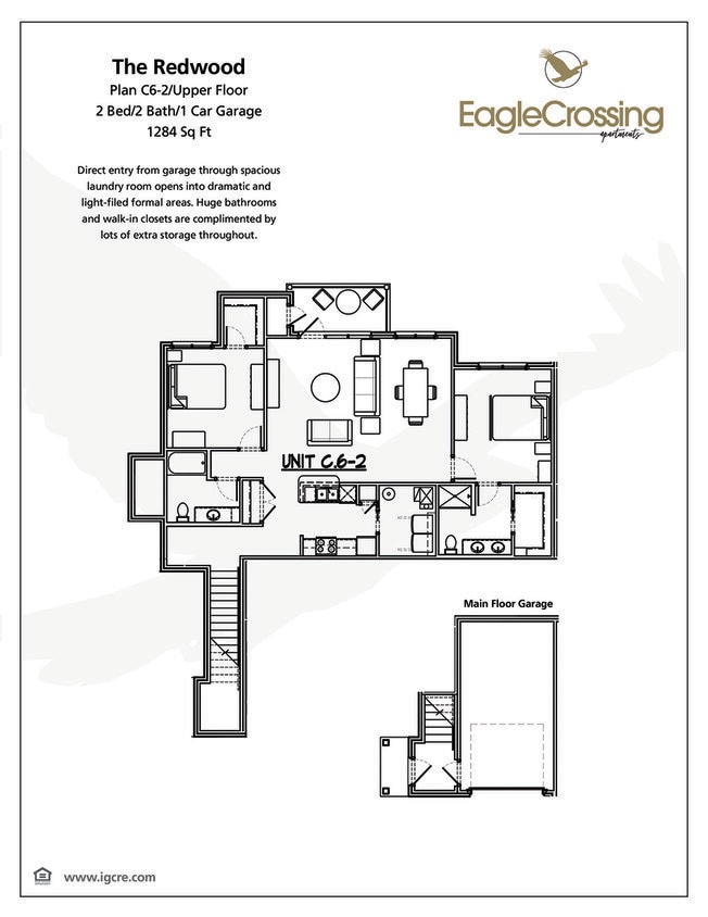 Floor Plan - C6.2-2x2 Redwood