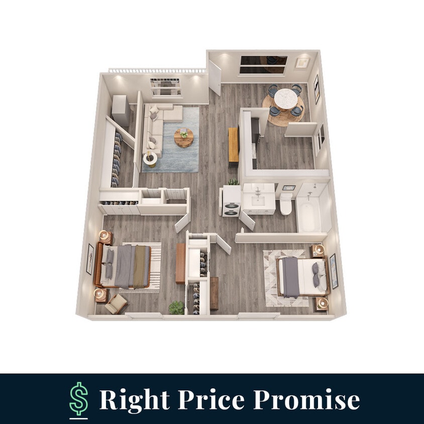 Floor Plan - The Oakton