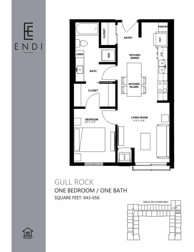 Floor Plan - Gull Rock