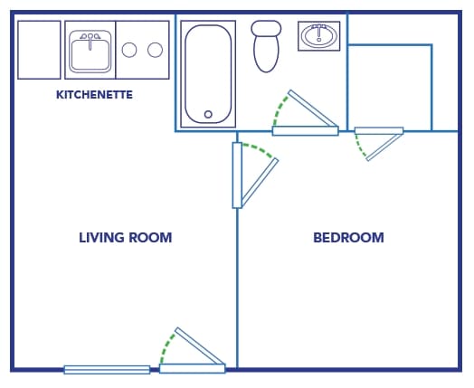 Good Ole’ One Bedroom - One Bedroom Flat