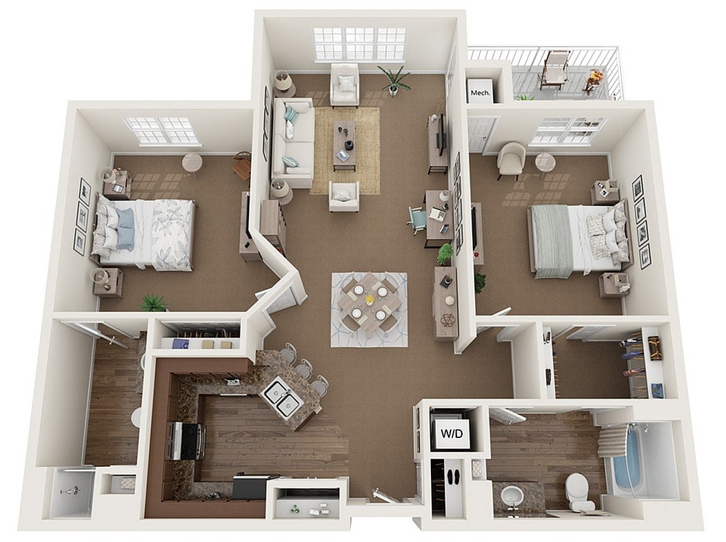 The Manchester I | Barrington Place | Apartments in Madison, WI - The Manchester I