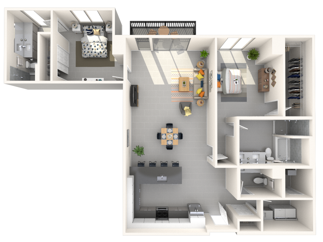 Floor Plan - BN4 - Penthouse North Residence