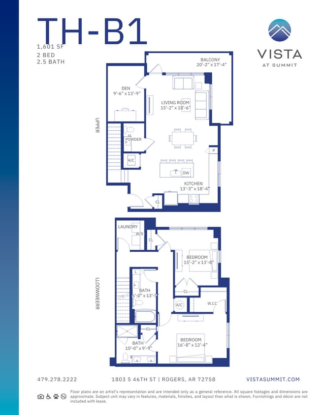 Floor Plan - TH-B1