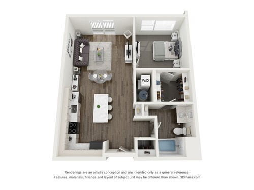 Floor Plan - 1B2