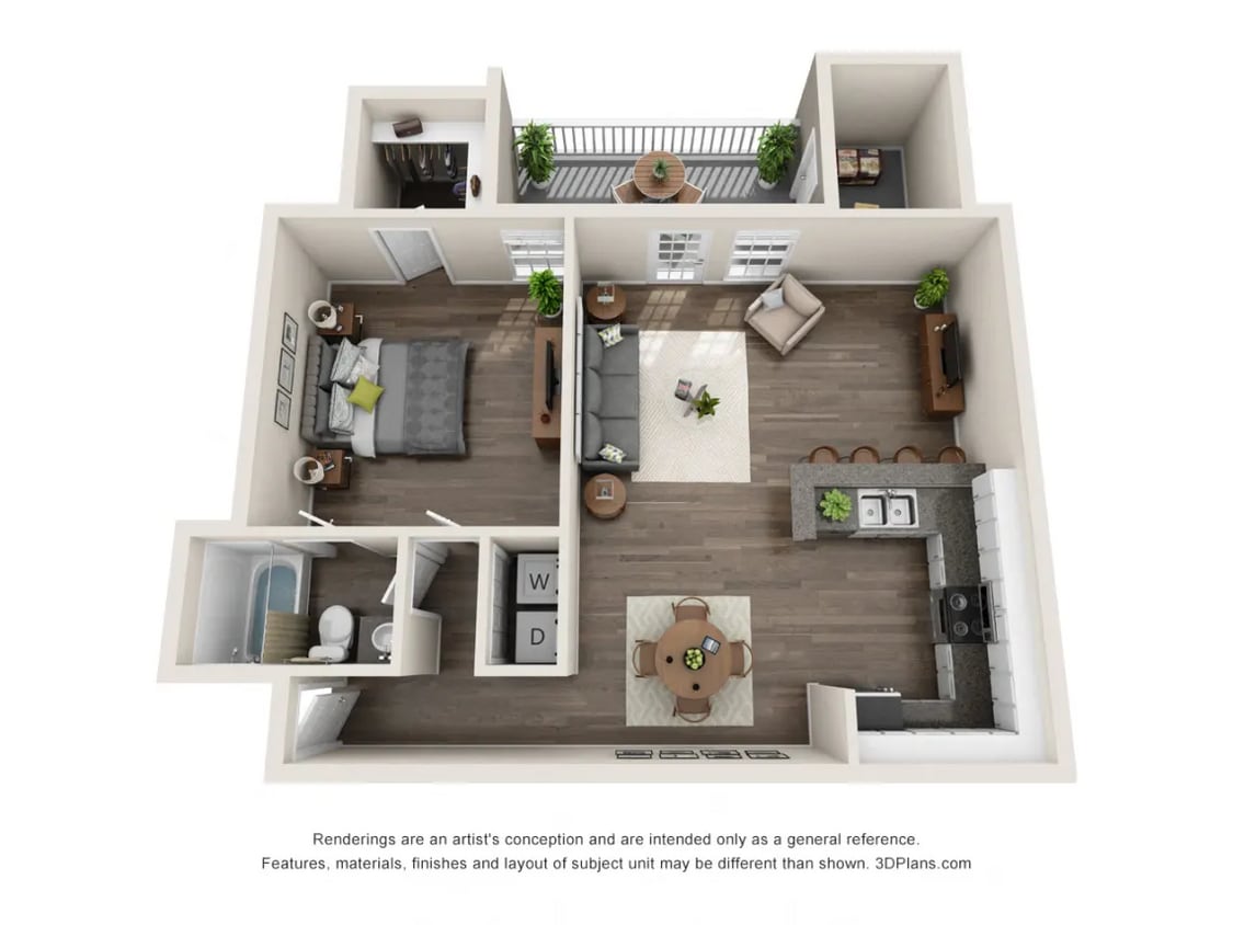 Floor Plan - The 961