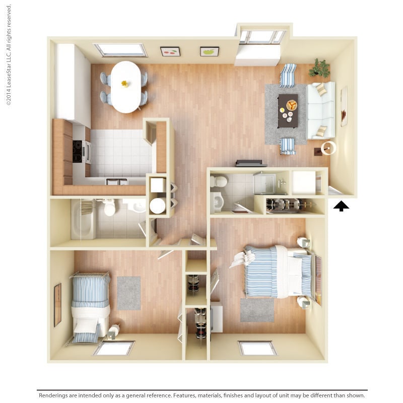 Floor Plan - Renovated Riverside 2
