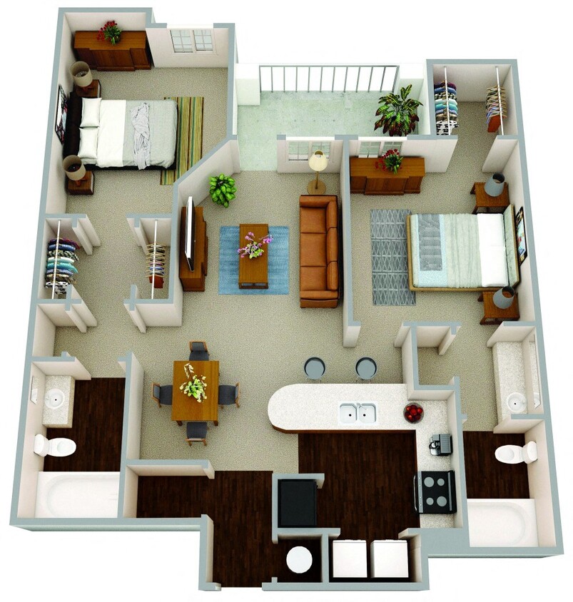 Floor Plan - The Davis