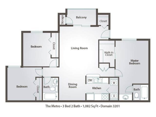 Floor Plan - The Metro