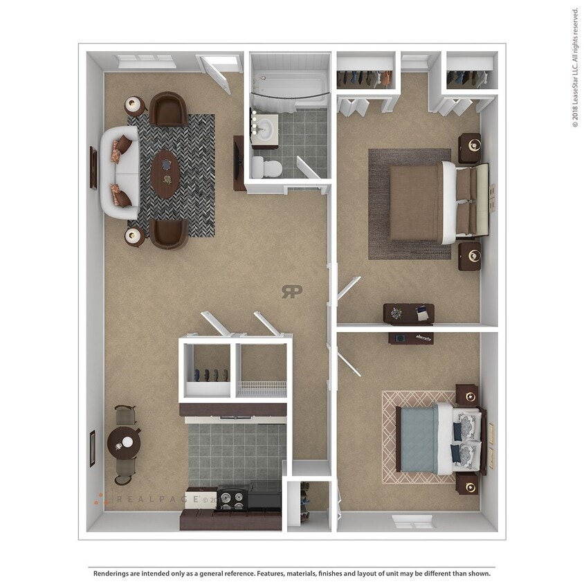 Floor Plan - 2 Bedroom