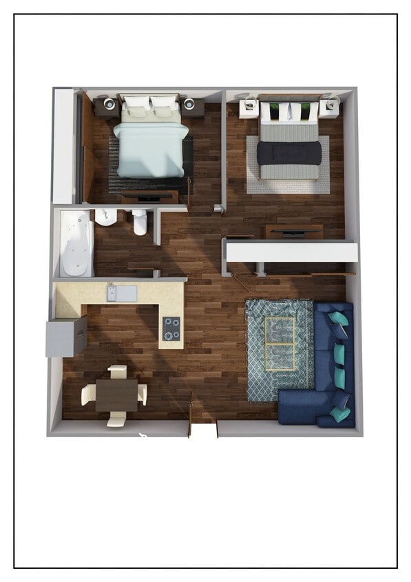 Floor Plan - 21B