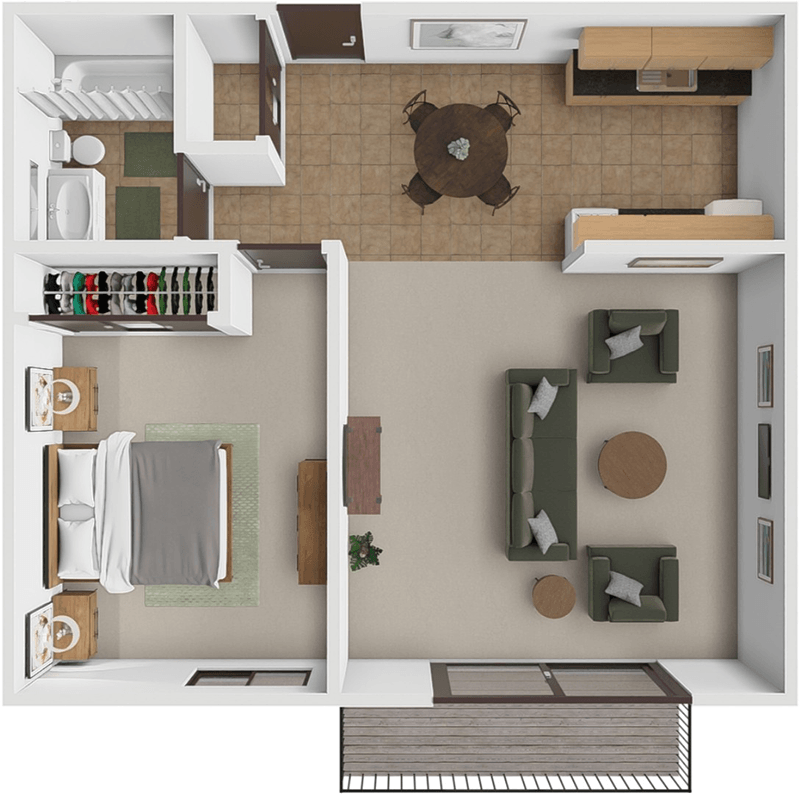 Floor Plan - The Thomas
