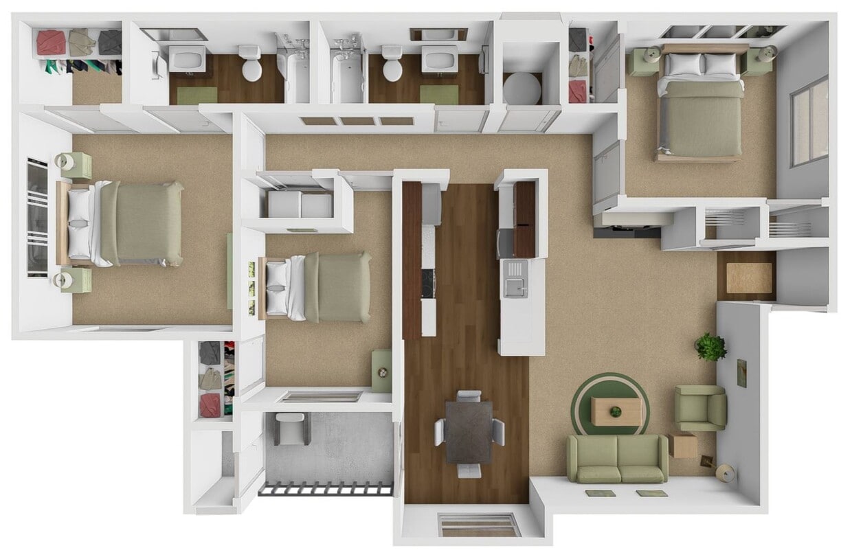 Floor Plan - The Bedford